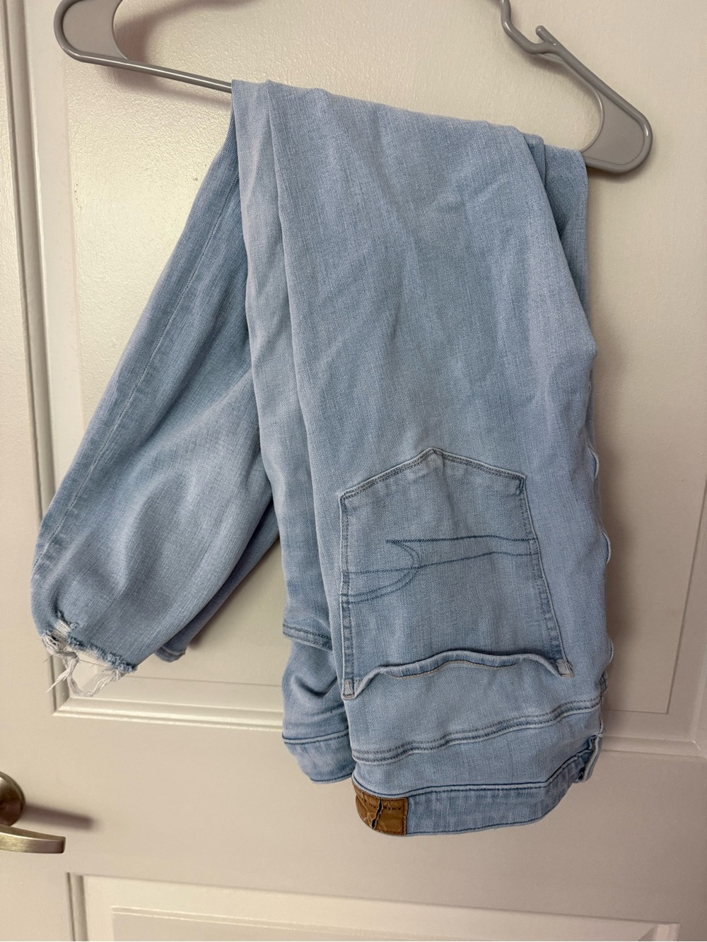 AE super high rise jeggings size 18